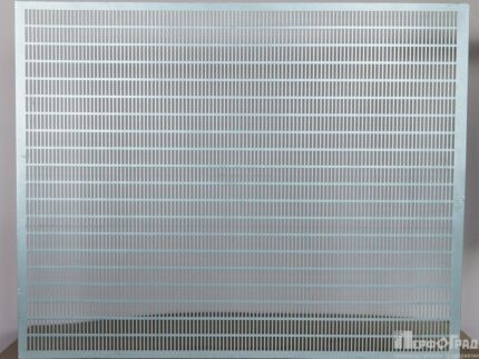 Решето 0,8x292x714 мм, прямоугольные отверстия 5,5 x 32 мм (без бортов)